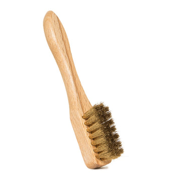Brass Brush for Cleaning Suede Shoes - Shoe Care